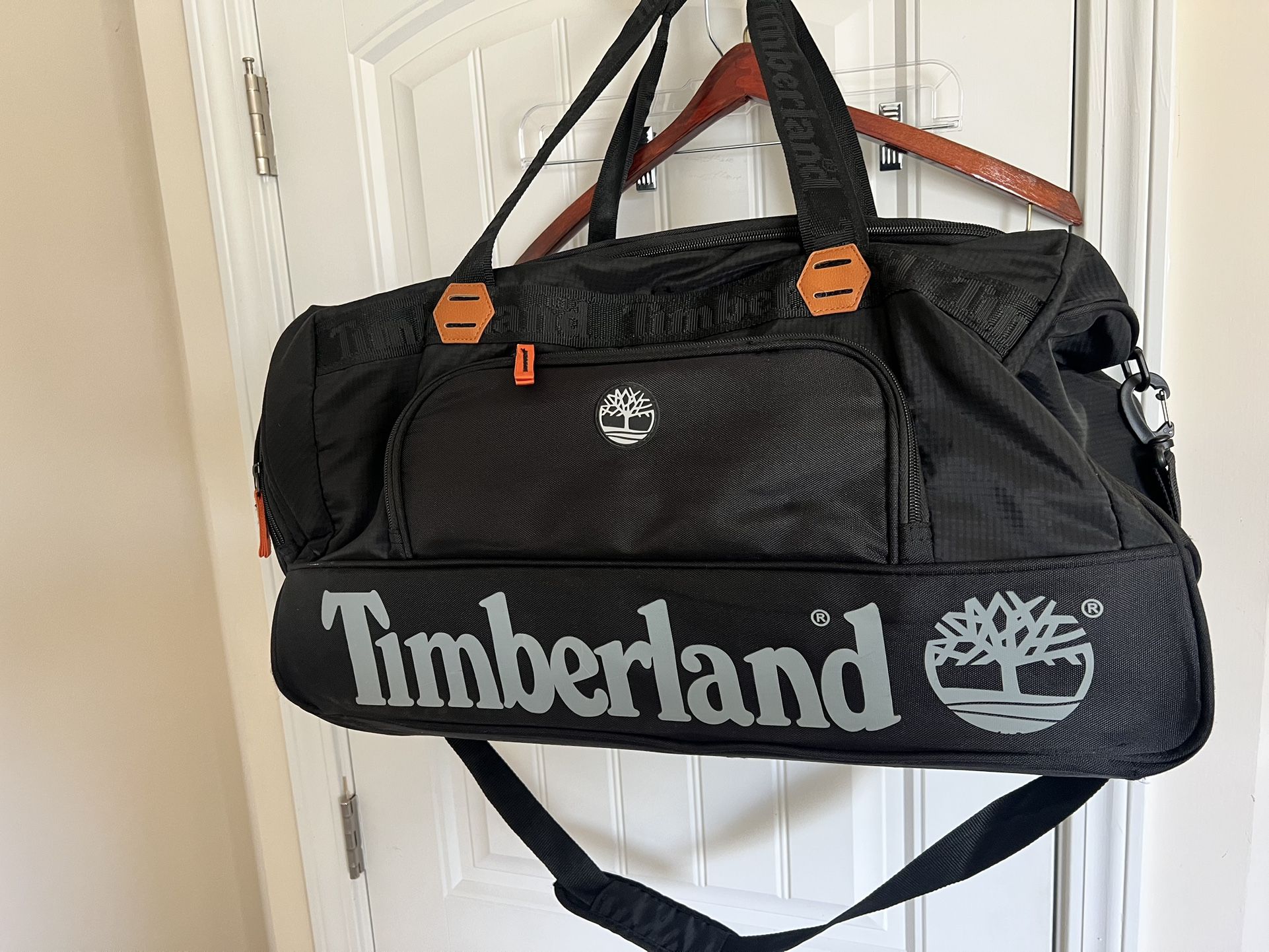 Timberland Highgate Spring Collection 22" Duffle Bag Orange/grey