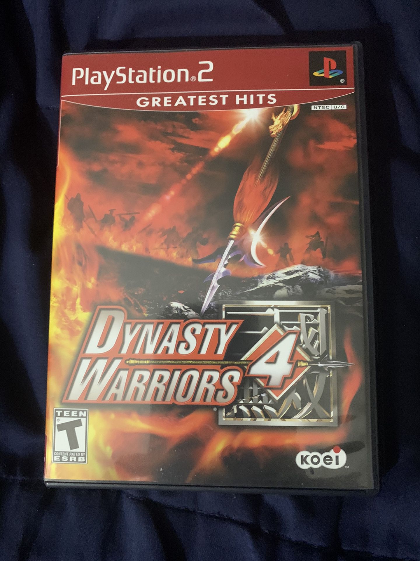PS2 dynasty warriors 4