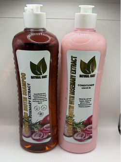 Natural Sant shampoo and conditioner