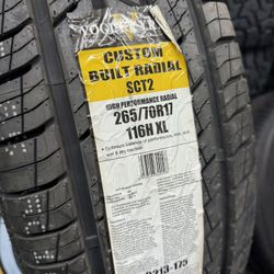 265/70/17 Vogue Tires