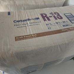Faced R-13 Inslation