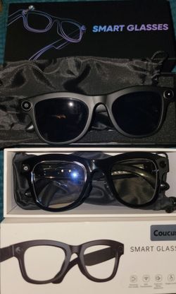 Smart camera glasses