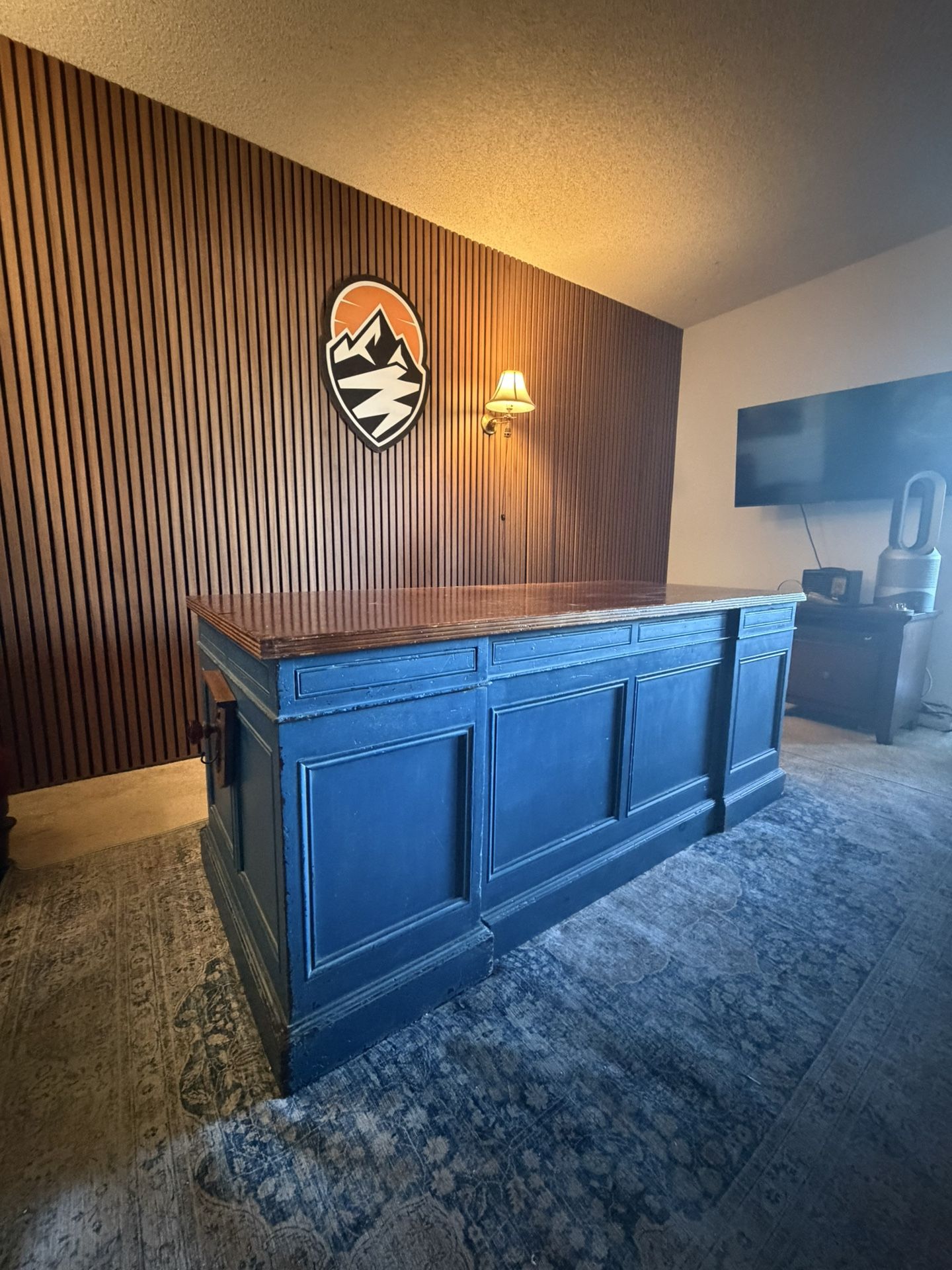 Custom Wood Executive Desk – One of a Kind – $200 (Negotiable)