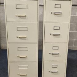 4 Drawer File Cabinets