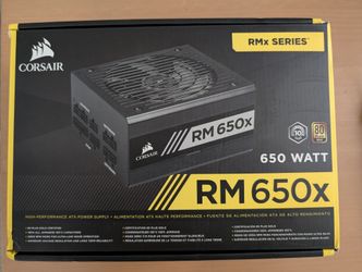 Corsair RM650x 650W modular 80+ Gold PSU