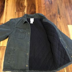 Jacket Quilted Inside Kid  Gymboree Size 7-8 Big Boy