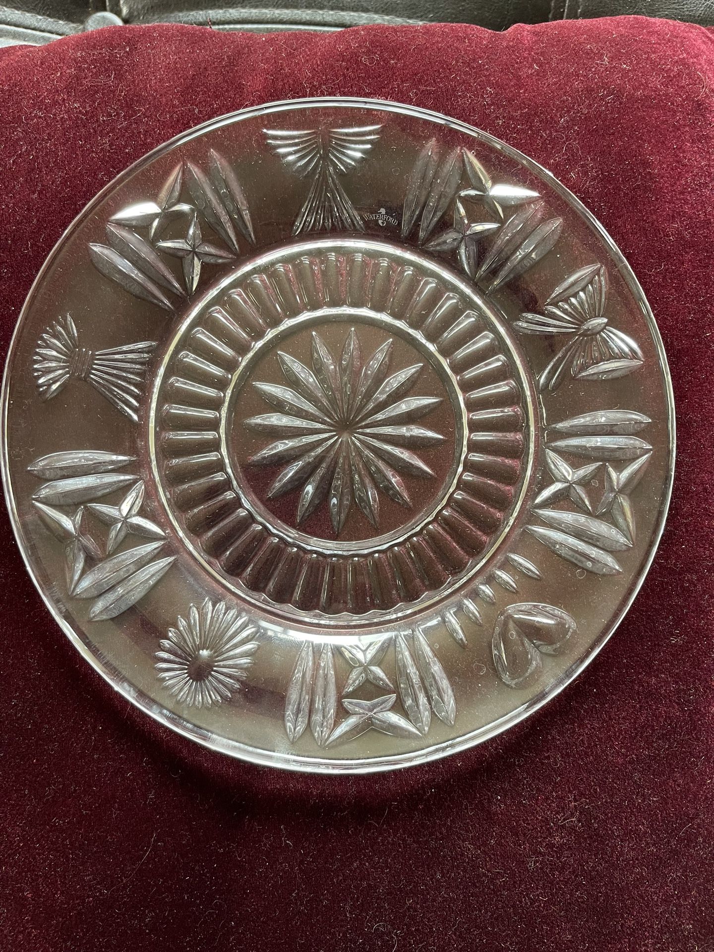 Waterford Crystal Plate 8 Inches Millennium Pattern