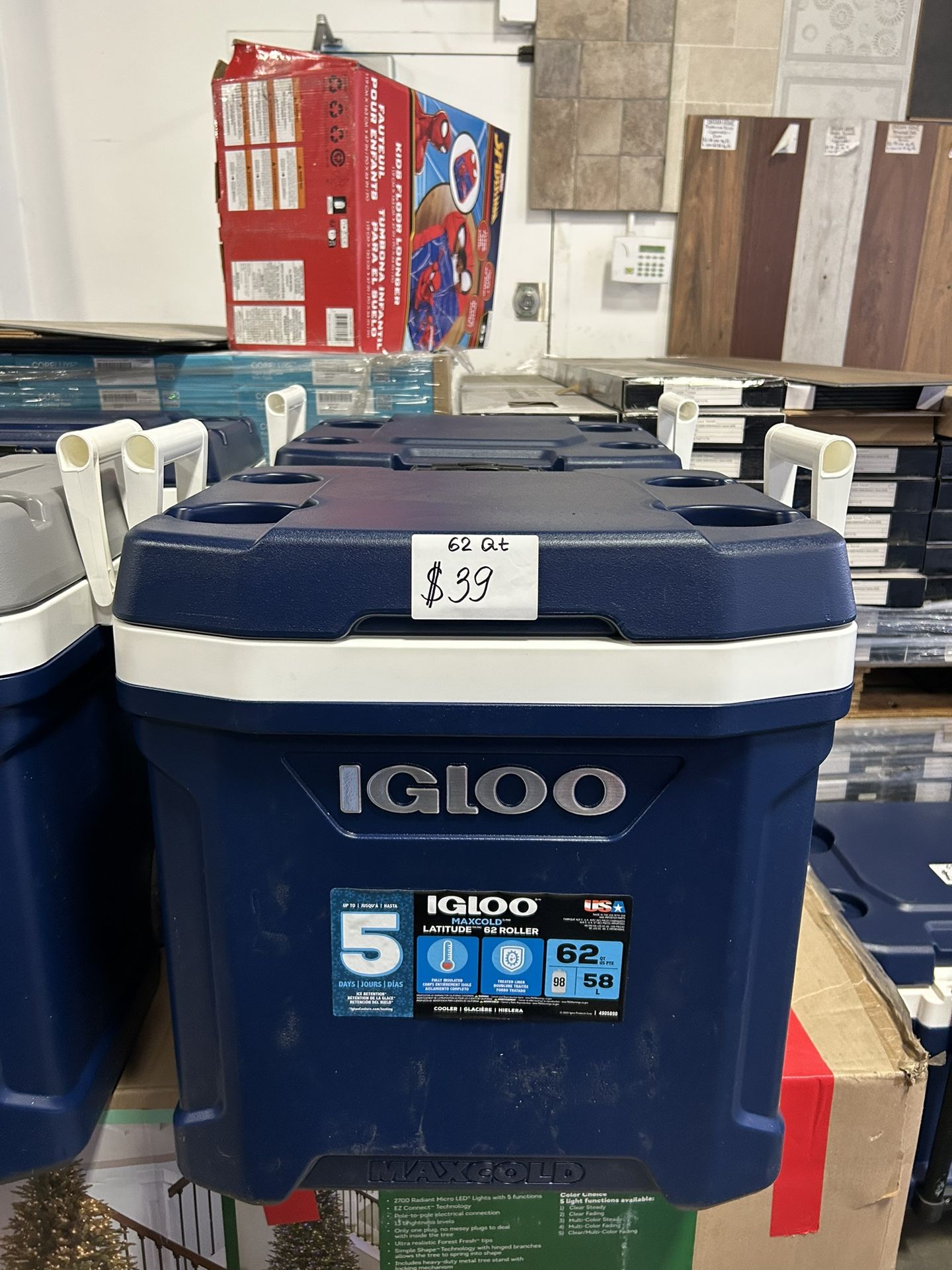 Igloo MaxCold Latitude 62-quart Roller Cooler