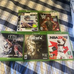 Xbox One Games Lot