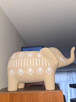 Ceramic Elephant Planter