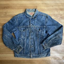 Vintage Levi’s Trucker Jacket Made In USA Type 3 Size 40 