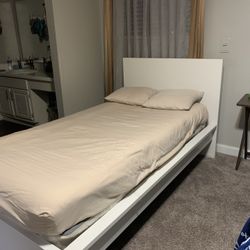 Ikea Twin Bed With Mattress 