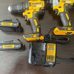 Dewalt Drill Impact Set 