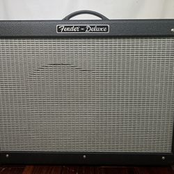Fender Pr246 Hot Rod Deluxe Guitar Amp Has A Hum For Repair Only