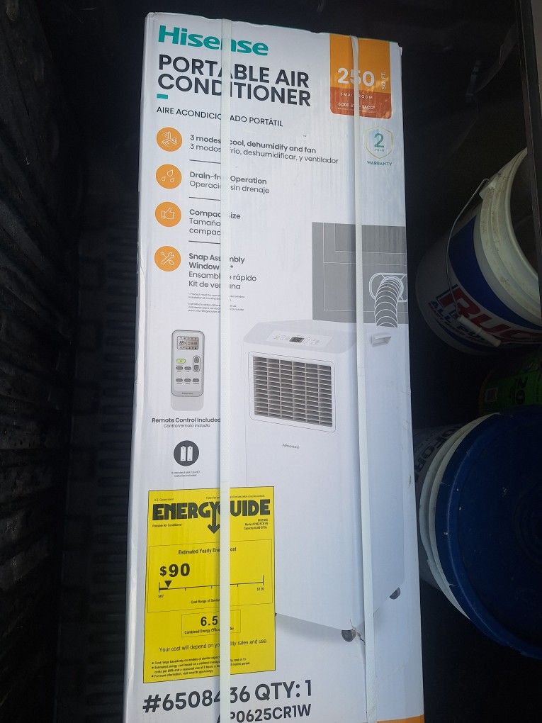 Hisense 6000 BTU Portable AC 