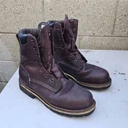 Size 9.5 D Mens Work Boots Steel Toe