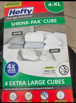 Hefty shrink bags