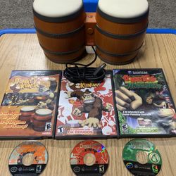 GameCube Donkey Konga Jungle Beat With Bongo
