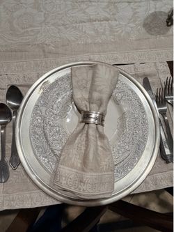 Moving sale- Pottery Barn Dining plate set
