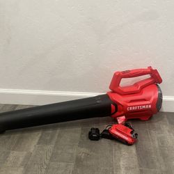 CRAFTSMAN V20 20-volt Max 340-CFM 90-MPH Battery Handheld Leaf Blower