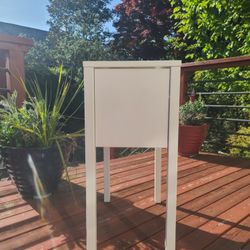 White Nightstand/Side Table