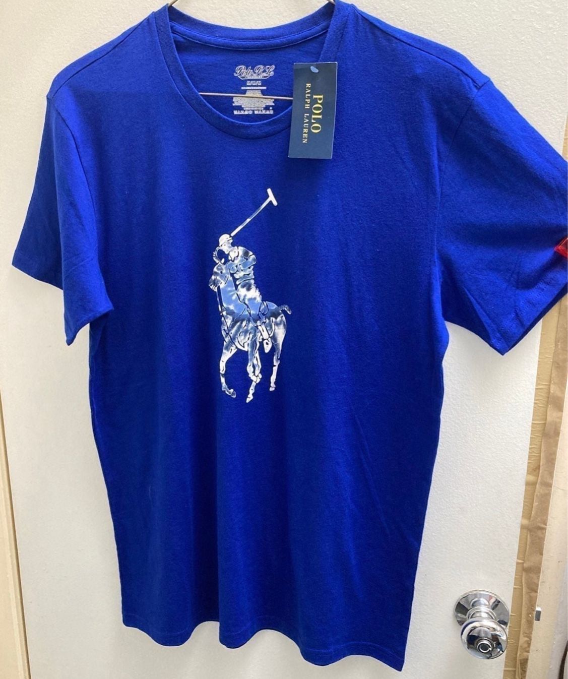 Men's Tie-Dye Big Pony Logo Pajama Shirt by Polo Ralph Lauren