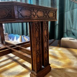 Vintage Henredon Asian Chinoiserie End Table