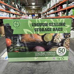 GoGreen Vacuum Sealing Storage Bags 15” x 20”