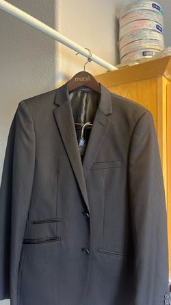 Men's Dark navy Pinstripe Suit Jacket