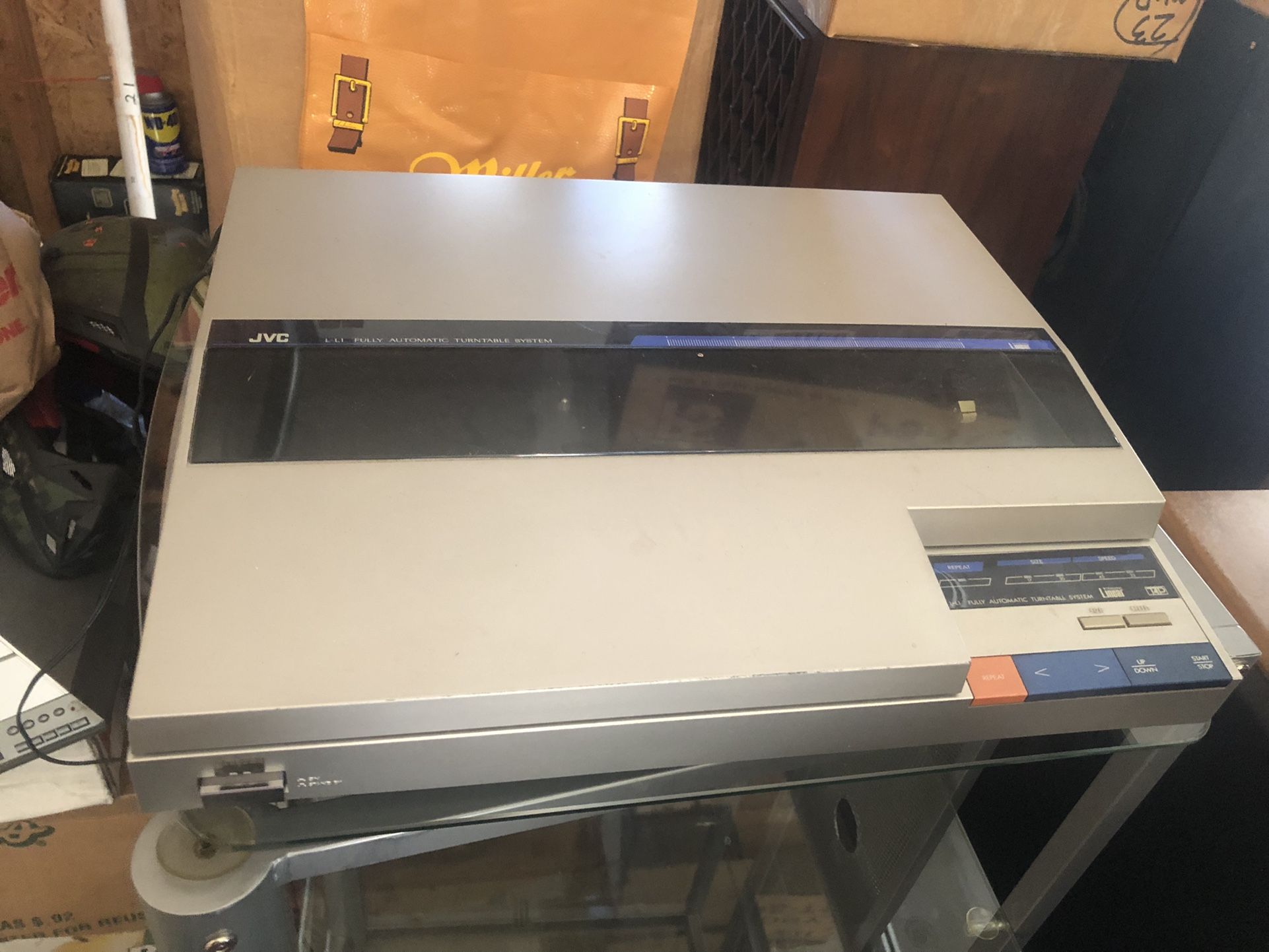 Vintage JVC L-L1 Linear Tracking Turntable