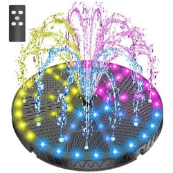 Solar Fountain Lights