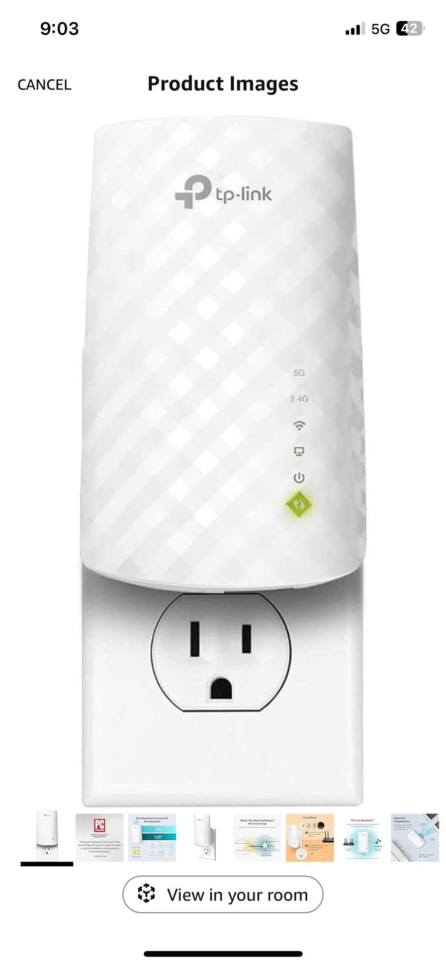 NEW IN BOX WiFi Extender