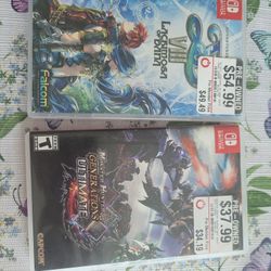 Nintendo Switch Games Read Description 