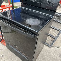 Whirlpool Electric Glass Top Stove