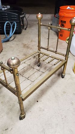 80's Vintage doll bed frame