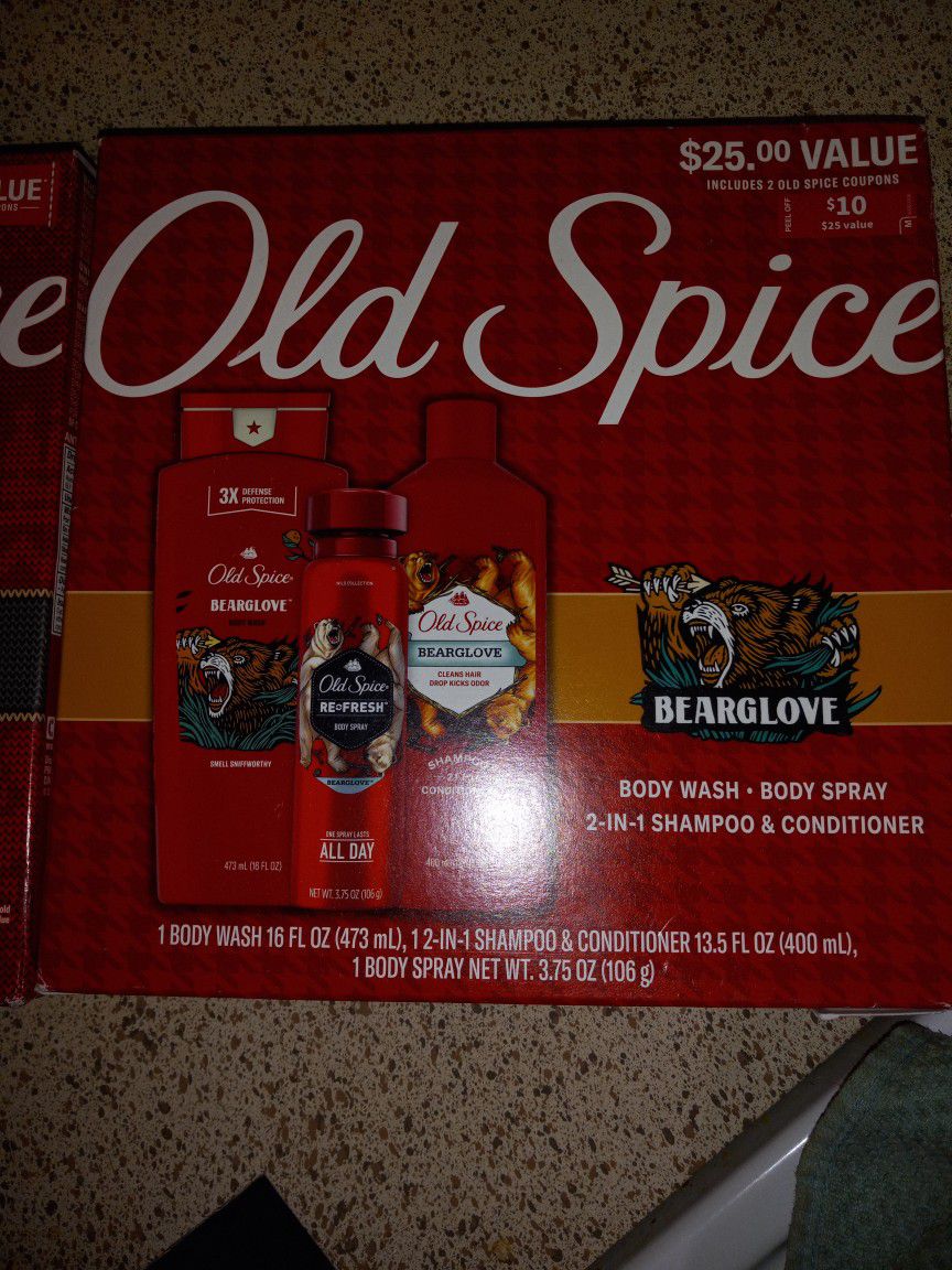 Old Spice Gift Packs. Great For Christmas.