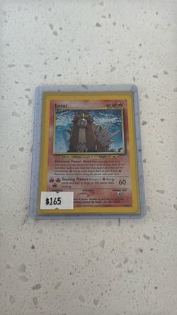 Entei #6 Holo • Slight wear • TRADE INS WELCOME