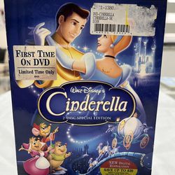 Walt Disnep’s Cinderella 2-Disc Special Platinum Edition 2005 DVD Release