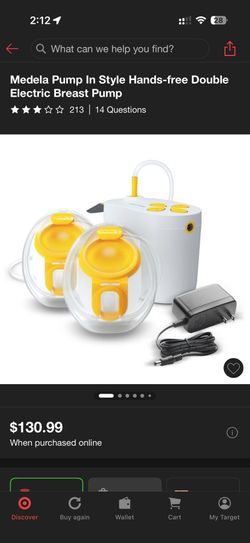 Medela Pump In Style Hands-free Double Electric Breast Pump