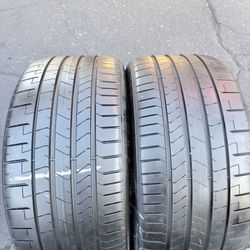 Par De Llantas Usadas En Muy Buenas Condiciones Marca Pirelli 275/30 R20 Instalación Y Balanceo Por El Mismo Precio 