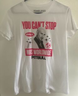 Pitbull “Mr. Worldwide” (Dale Tour) T-Shirt