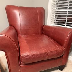Burgundy Arm Chair