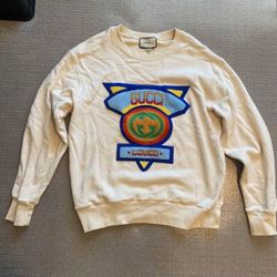 Gucci Loved Varsity Sweatshirt - Crewneck - Gently Used - Small