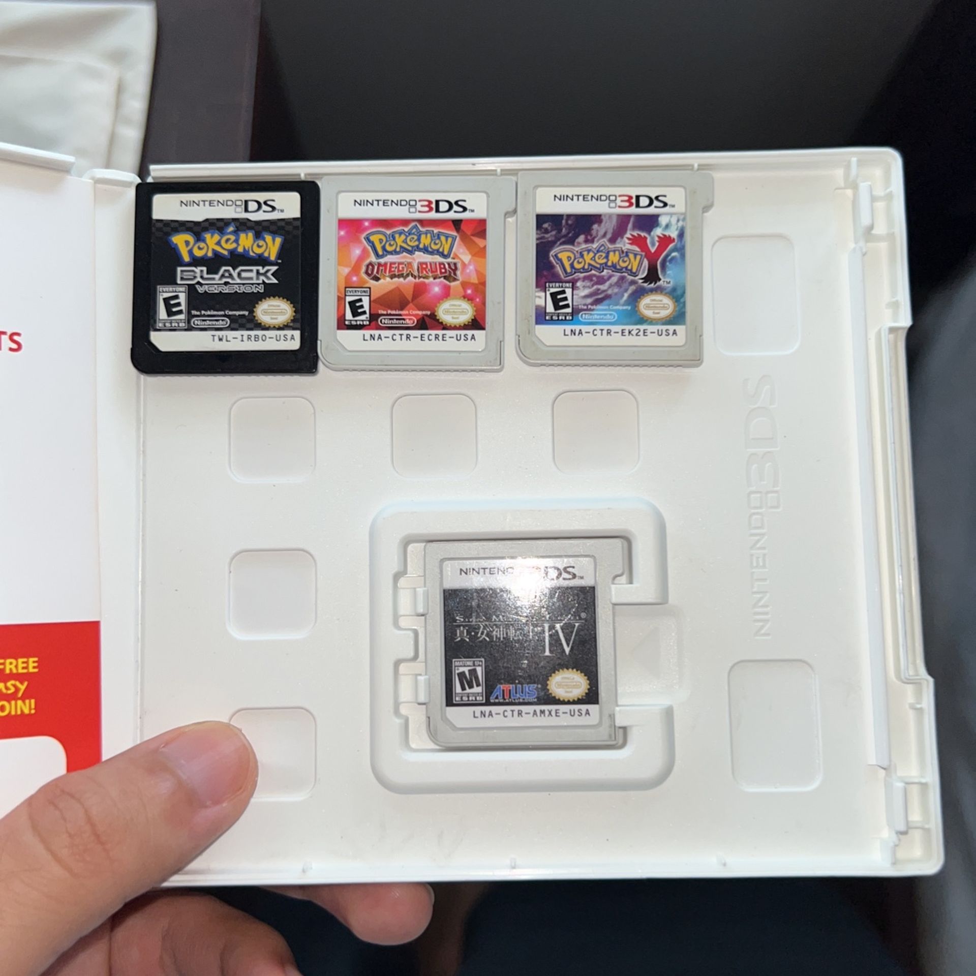 Nintendo 3DS games — SMT IV and Omega Ruby