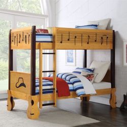 New Twin Over Twin Bunk Bed 