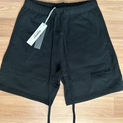 Fear Of God Black Essentials Short S-M