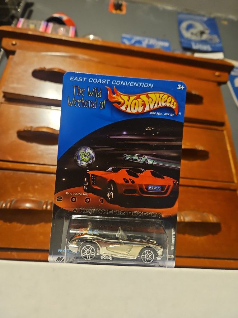 2001 The Wild Weekend Of Hot Wheels '58 Corvette 