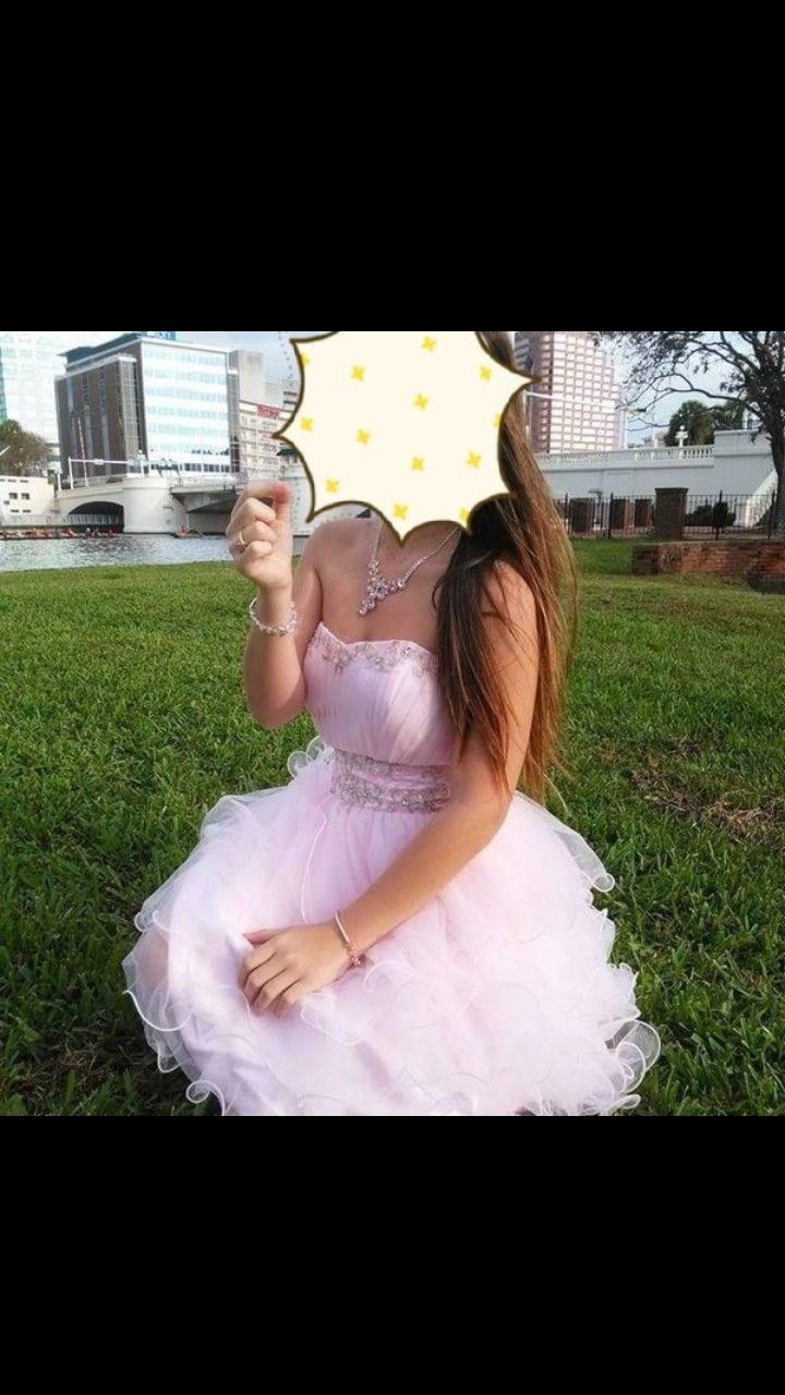 Beautiful pink dress