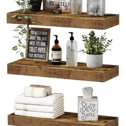 Brand New Floating Shelves