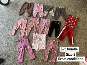 Baby Girl Size 2T Bundle $25